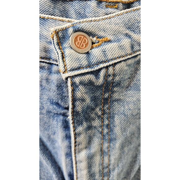 Bill Blass Paper Bag Jeans VTG 80s Hi Rise Mom Women 14 Pleated Baggy‎ 29x 29 - Picture 2 of 6